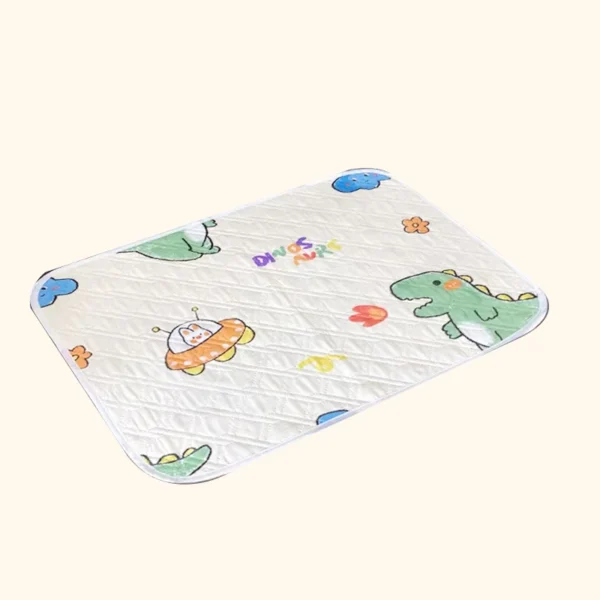 Waterproof Washable Mattress Urine Mat for Baby Toddlers Cute Cartoon Bed Protector Diaper Bedding Urine Pads Cloth Breathable - Image 4
